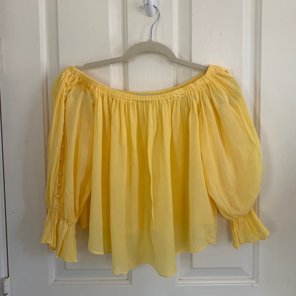 Off the shoulder top